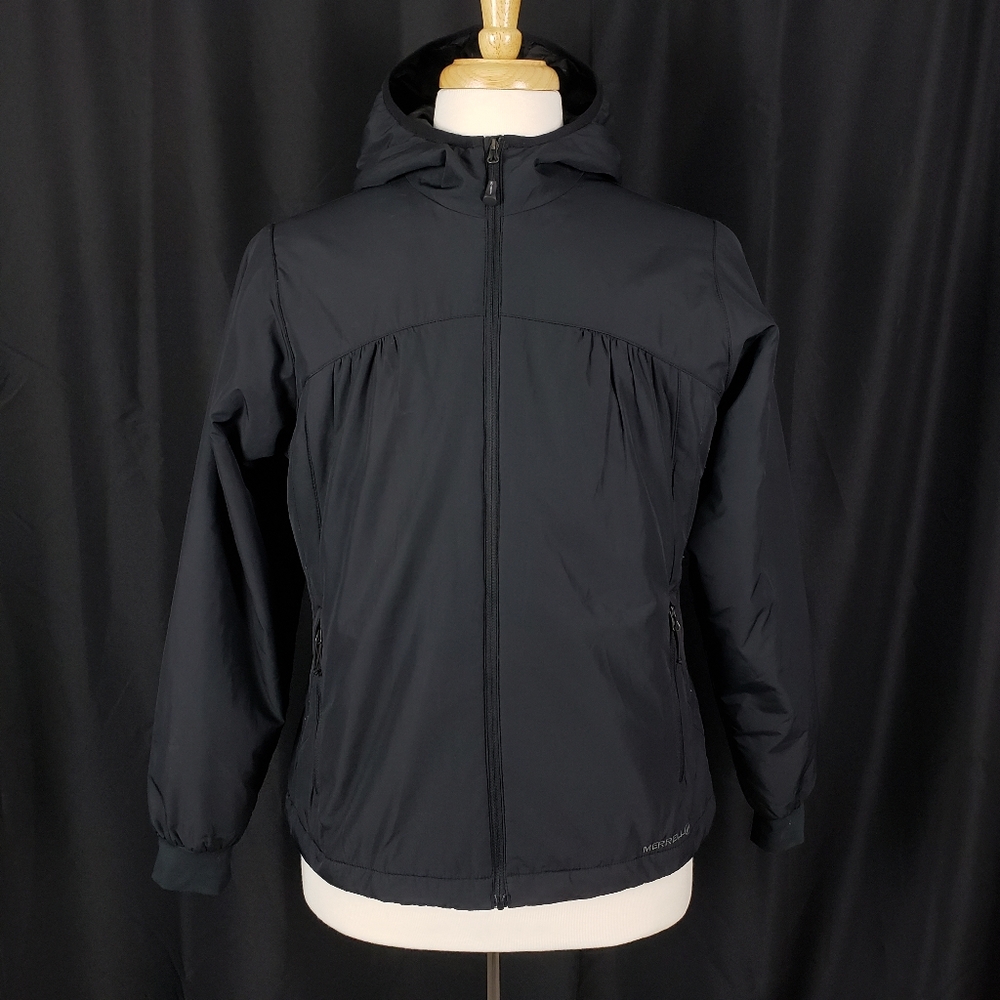 Merrell Primaloft Light Weight Zip Up Windbreaker Puffer Jacket Size Large